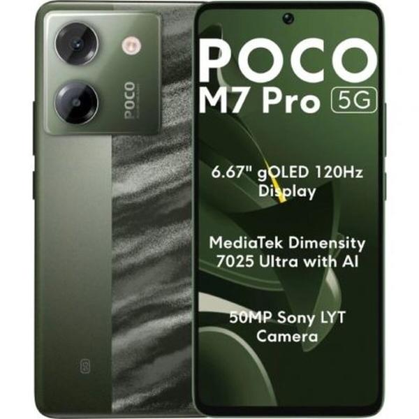 Smartphone Xiaomi POCO M7P 5G 12-512 GR 6,67" Octa Core 12 GB RAM 256 GB Verde