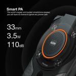 Smartphone AGM Glory SE Preto 8 GB RAM 128 GB