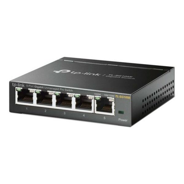 Switch de mesa TP-Link TL-SG105E RJ45 7,4 Mbps Preto