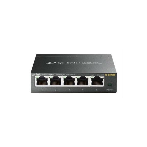 Switch de mesa TP-Link TL-SG105E RJ45 7,4 Mbps Preto
