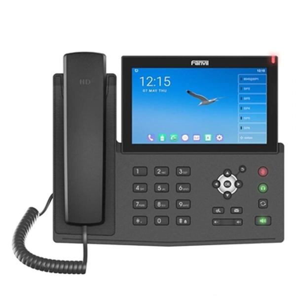 Telefone Fixo Fanvil X7A Preto