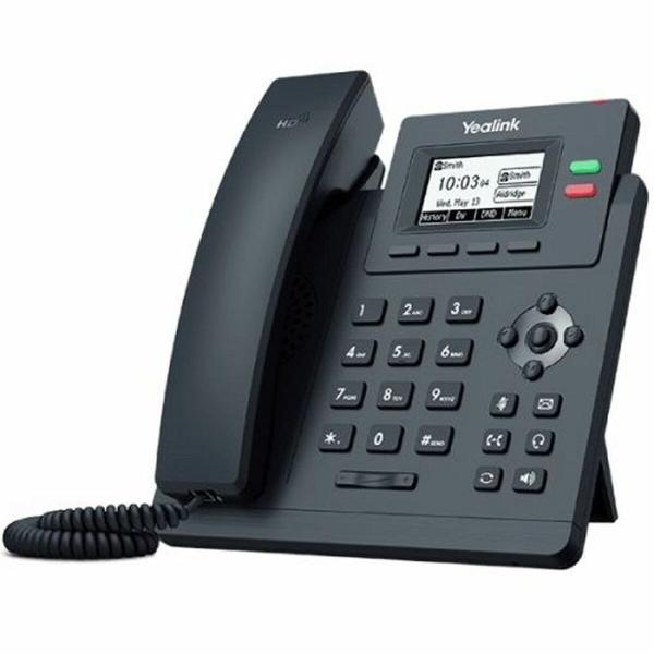 Telefone Fixo Yealink SIP-T31G Preto Cinzento