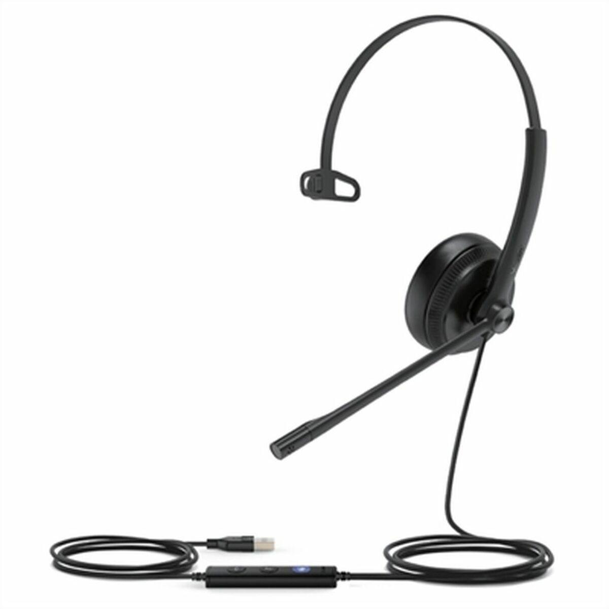Auriculares com microfone Yealink YEA_UH34LIT-M-T Preto