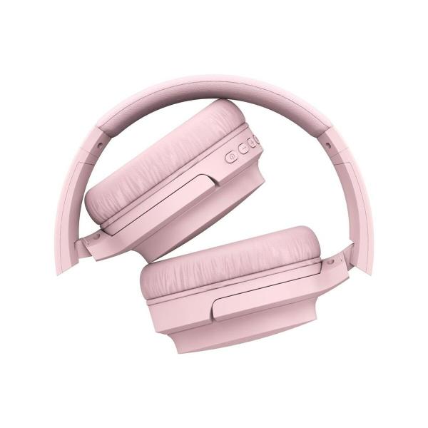 Fones de Ouvido Bluetooth de Faixa de Cabeça Havit I62 Cor de Rosa
