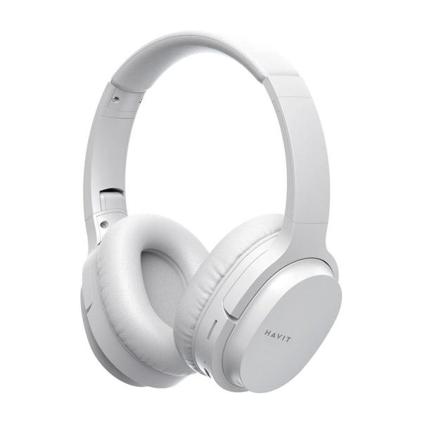 Fones de Ouvido Bluetooth de Faixa de Cabeça Havit I62 Branco
