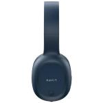 Fones de Ouvido Bluetooth de Faixa de Cabeça Havit H2590BT PRO Azul