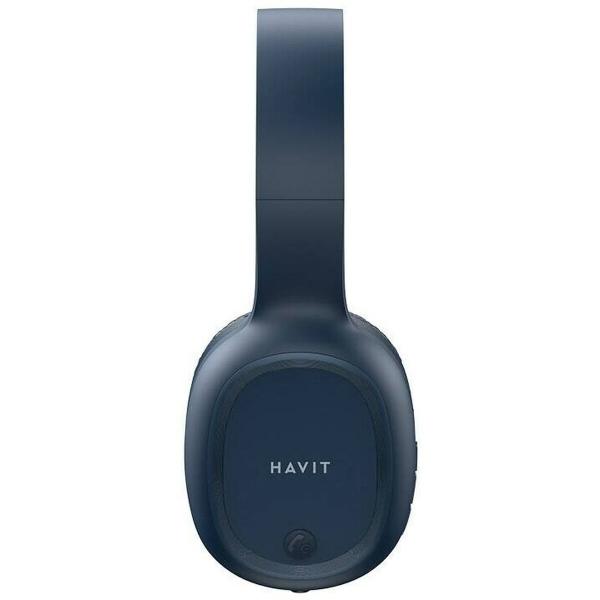 Fones de Ouvido Bluetooth de Faixa de Cabeça Havit H2590BT PRO Azul