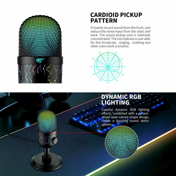 Microfone Havit GK52