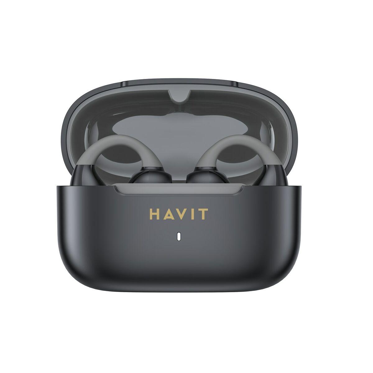 Auriculares Havit OWS910black Preto