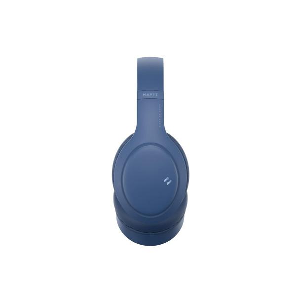 Fones de Ouvido Bluetooth de Faixa de Cabeça Havit H633BT Azul