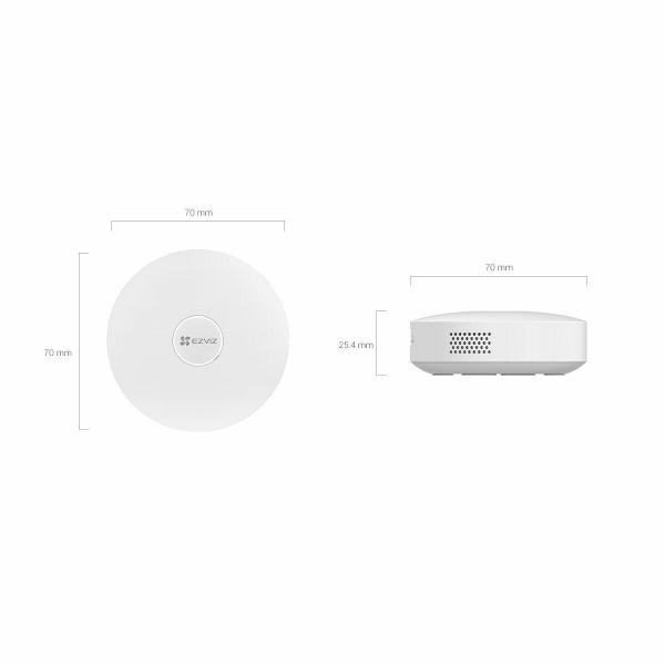Centro de Controlo Zigbee para Domótica Ezviz CS-A3-R200-WBG