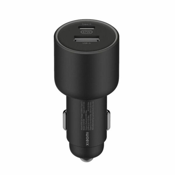 Carregador de Auto USB Universal + Cabo USB-C Xiaomi BHR6814GL Preto 55 W