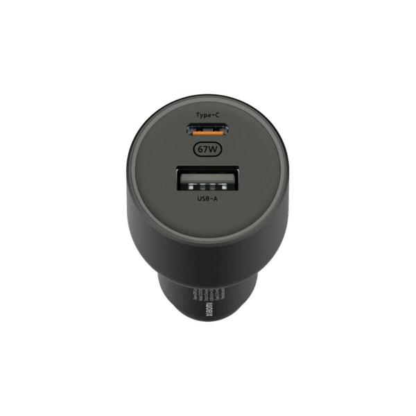 Carregador de Auto USB Universal + Cabo USB-C Xiaomi BHR6814GL Preto 55 W