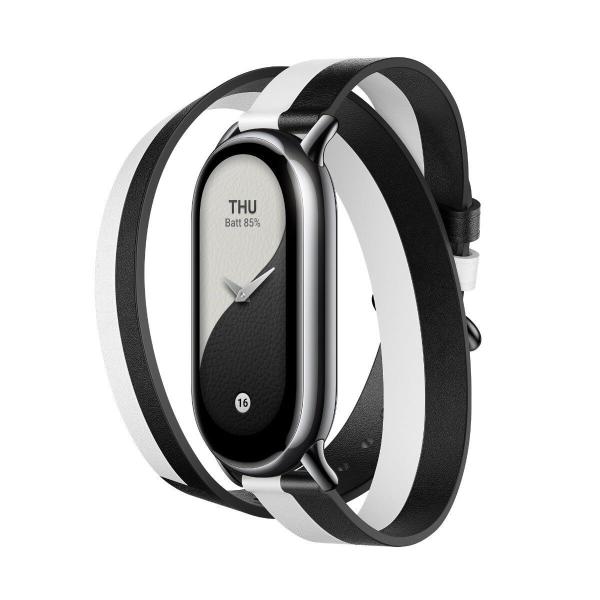 Correia para Relógio Xiaomi CORREA BAND 8 D WRAP Branco Preto