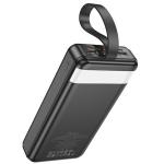 Powerbank Hoco J123B black Preto 30000 mAh
