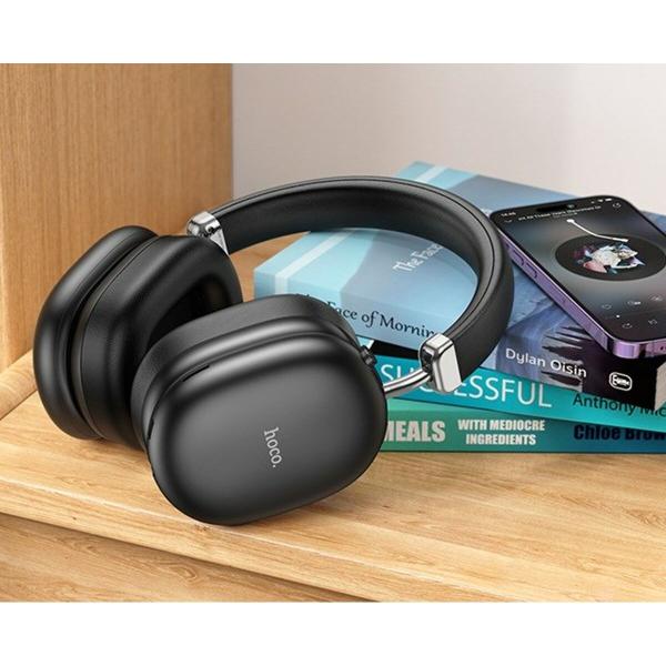 Auriculares sem fios Hoco W35 Max Auspicious Preto