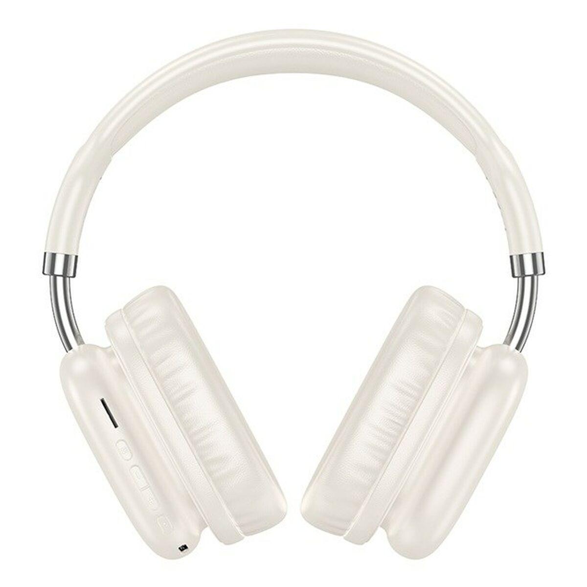 Auriculares sem fios Hoco W52 milky white