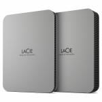 Disco Duro Externo LaCie STLP5000400 Magnética 5 TB Prateado