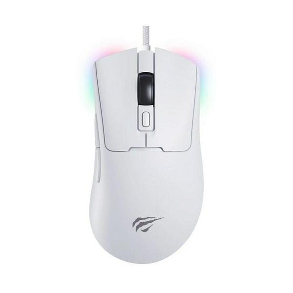 Rato Havit MS966 Branco Estampado 12000 dpi