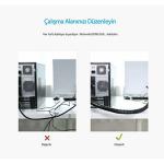 Flanges para cabos Ugreen 30818 Verde Polietileno Plástico