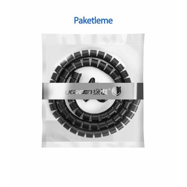 Flanges para cabos Ugreen 30818 Verde Polietileno Plástico