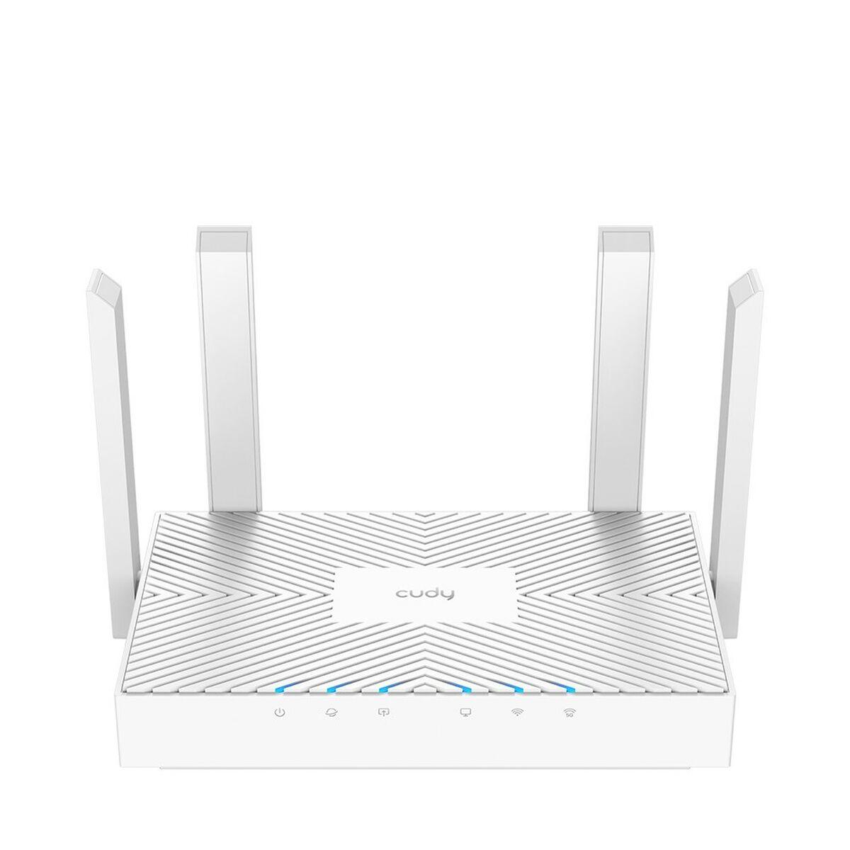 Router Cudy WR1300E Branco RJ45 Ethernet LAN Wi-Fi