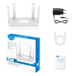 Router Cudy WR1300E Branco RJ45 Ethernet LAN Wi-Fi