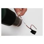 Cinta laminada para máquinas rotuladoras Brother HSE231E Branco Preto (1 Unidade)