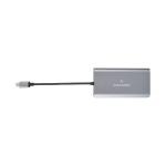 Hub USB Kramer Electronics KDock-3 Prateado Cinzento