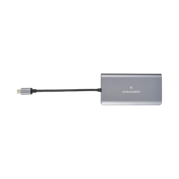 Hub USB Kramer Electronics KDock-3 Prateado Cinzento