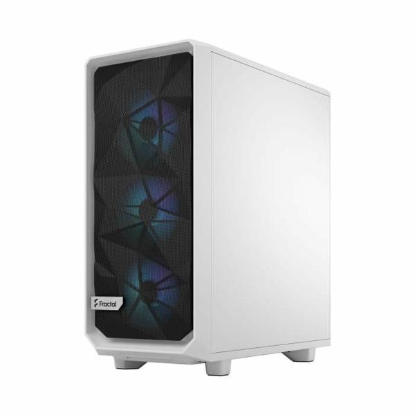 Caixa Semitorre ATX Fractal Meshify 2 Compact RGB Branco