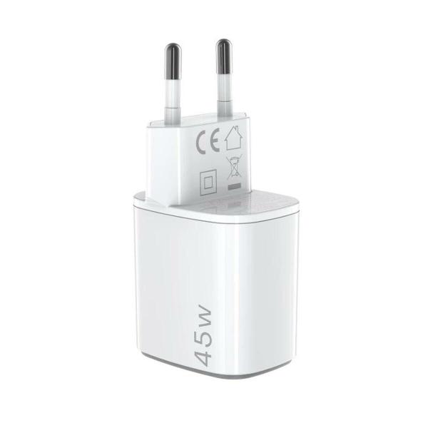 Carregador de Parede Celly UPTC2USBC45WWH Branco