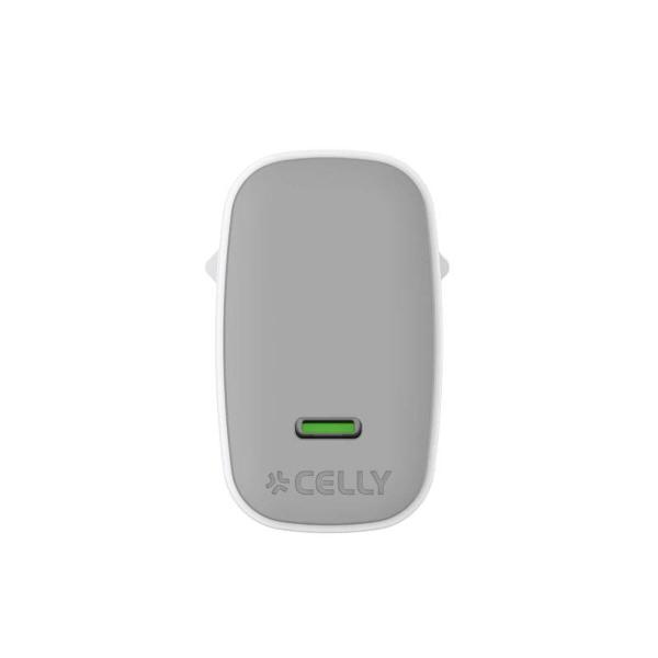 Carregador de Parede Celly UPTC1USBC65WCTC Branco