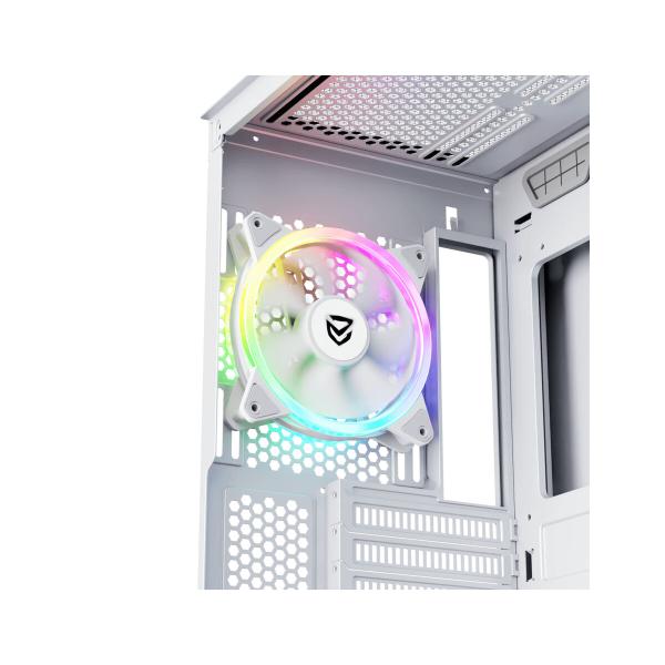 Caixa Semitorre ATX Nfortec NF-CS-DRACOX-W