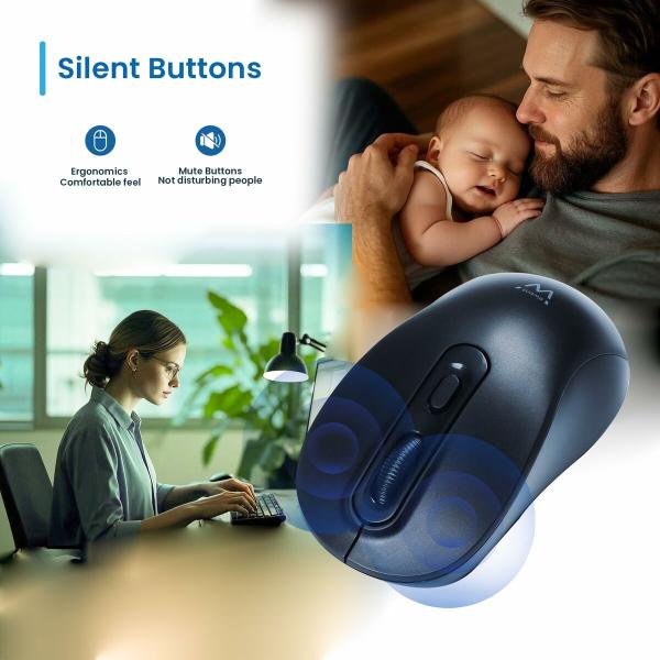 Rato Ewent EW3218 Preto 1600 dpi