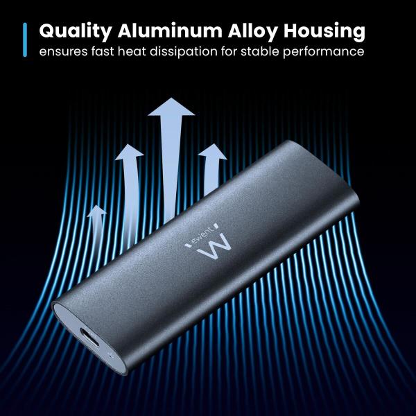 Disco Duro Externo Ewent EW7061 Cinzento