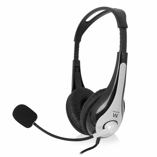 Auriculares Ewent EW3565 Branco Preto