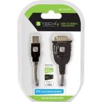 Adaptador USB para Porto Série Techly IDATA USB-SER-2T 45 cm
