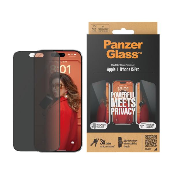 Protetor de ecrã para o telemóvel Panzer Glass P2810 Apple