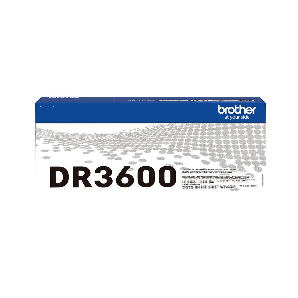 Tóner Brother DR3600 Preto