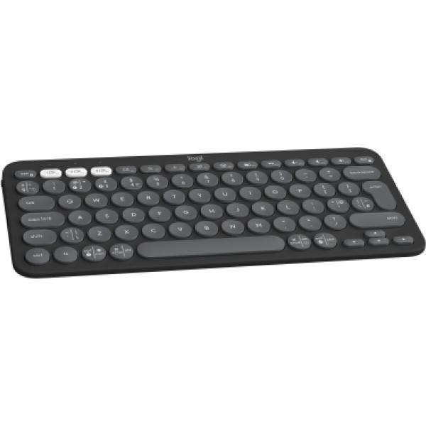 Teclado sem Fios Logitech 920-011843 Grafite Qwerty espanhol QWERTY