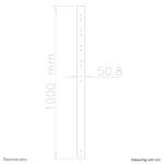 Suporte TV Neomounts FPMA-CP100BLACK 50 kg