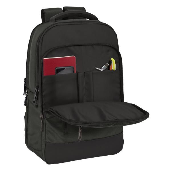 Mochila para Portátil e Tablet com Saída USB Safta Business Cinzento (29 x 44 x 15 cm)