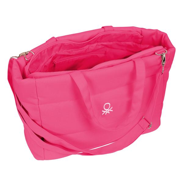 Mala para Portátil Benetton Raspberry Fúcsia (54 x 31 x 17 cm)