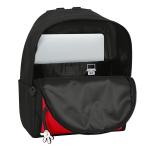 Mochila para notebook Mickey Mouse Clubhouse  mickey mouse  Preto Vermelho 31 x 40 x 16 cm