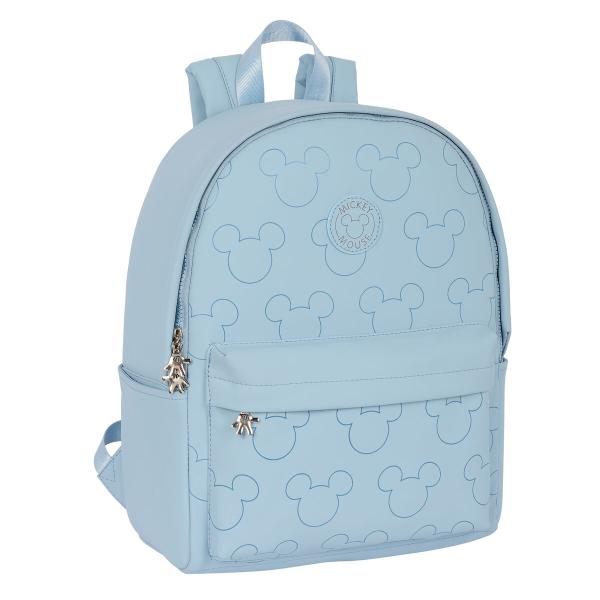 Mochila para notebook Mickey Mouse Clubhouse Teen Snow Azul 31 x 40 x 16 cm