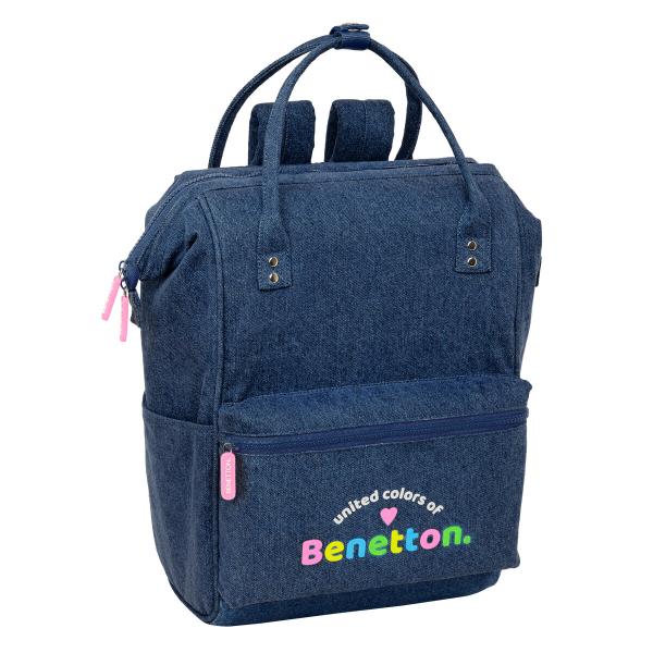 Mochila para notebook Benetton benetton 27 x 40 x 19 cm