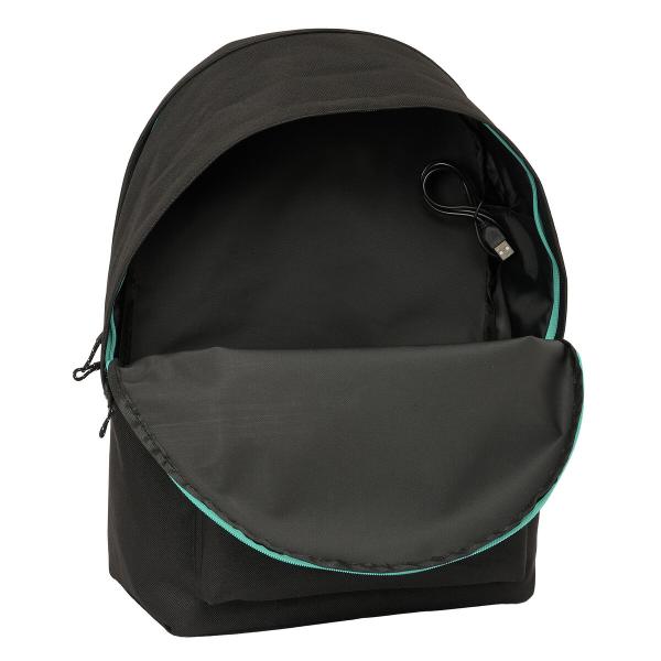 Mochila para notebook Kings League KINGS LEAGUE "EL BARRIO" Preto 31 x 44 x 18 cm