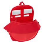 Mochila para Portátil e Tablet com Saída USB Sevilla Fútbol Club Vermelho 31 x 44 x 18 cm