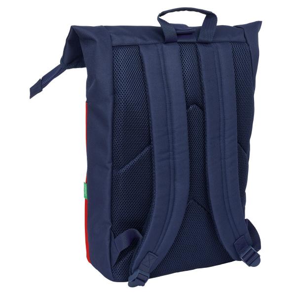 Mochila para notebook Benetton Flag Azul Marinho 28 x 42 x 13 cm
